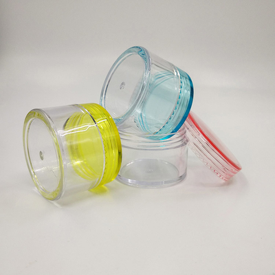Kişiselleştirilmiş 100ml Plastik Kozmetik Kavanozları Özel Markalama