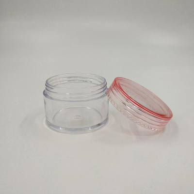 Kişiselleştirilmiş 100ml Plastik Kozmetik Kavanozları Özel Markalama