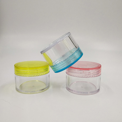 Kişiselleştirilmiş 100ml Plastik Kozmetik Kavanozları Özel Markalama