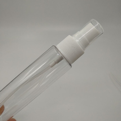 Çeşitli Boyutlarda Dayanıklı Şeffaf PET Plastik Sprey Şişeleri