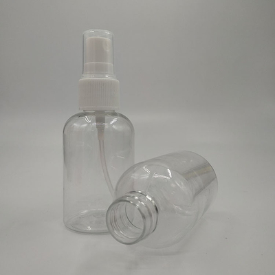 Dayanıklı pürüzsüz yüzeyli PET plastik günlük kullanım sprey şişesi