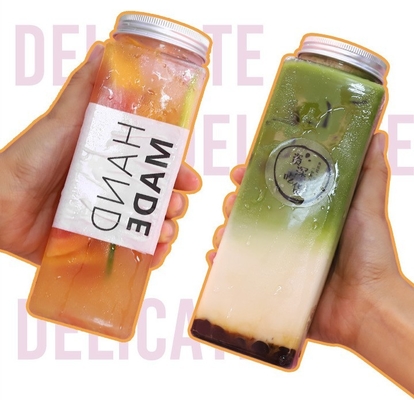 İçecek şişeleri ve kapaklardaki vidalar için özel plastik şişeler