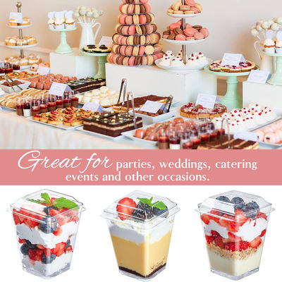 Orta Kapasiteli Tatlı Kupası Küçük Kupası ve Tatlı Tepsisi 120ml 250ml 350ml 500ml