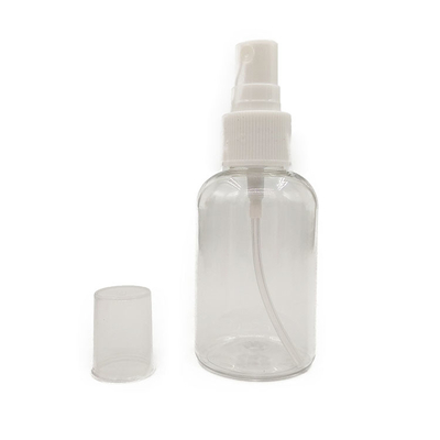 500ml Şeffaf Yuvarlak Dayanıklı PET Plastik Spray Şişesi