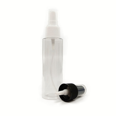 Dayanıklı yuvarlak açık PET Plastik Spray şişeleri seyahat ve kozmetik için