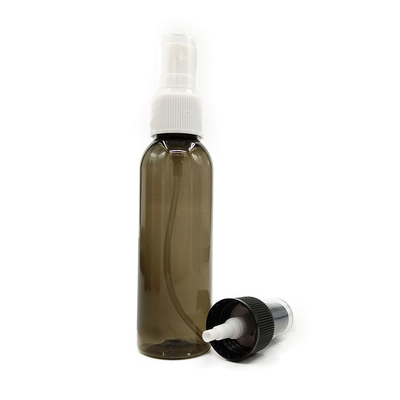 Dayanıklı yuvarlak açık PET Plastik Spray şişeleri seyahat ve kozmetik için