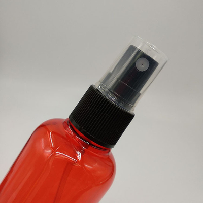 Yumuşak yüzeyli 10 ml şeffaf PET plastik sprey şişesi