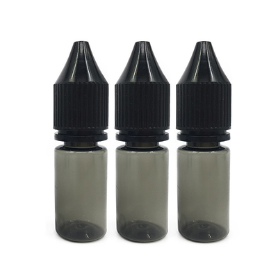 18mm Boyun Boyutu Özel Logo PET Ekranı Yazdırılmış Küçük Şişeler Sıvılar için 100ml