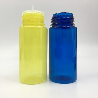 10 ml ila 100 ml Özel Renkli Baskı vida Kapak Çocuklara Karşı Dayanıklı E Sıvısı Şişesi