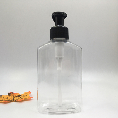 25.7g Pembe plastik şişe kozmetik için pompa ve sıcak damgalama ile