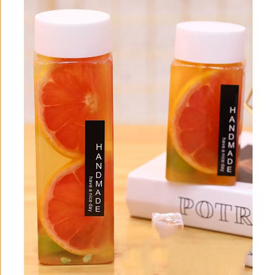 Kristal Açık 500ml BPA Özgür İzole Plastik Süt Çay Şişesi