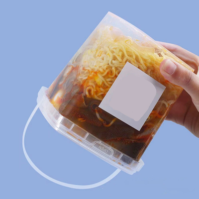 Sızdırmaz, kapakları vidalı plastik süt çayı kavanozları