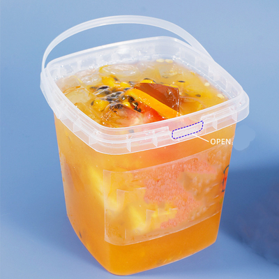 0.5 kg Açık Plastik Sızdırmaz Süt Çay Su Şişeleri