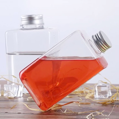 El ile özelleştirilebilir sızıntı geçirmez plastik içecek şişeleri