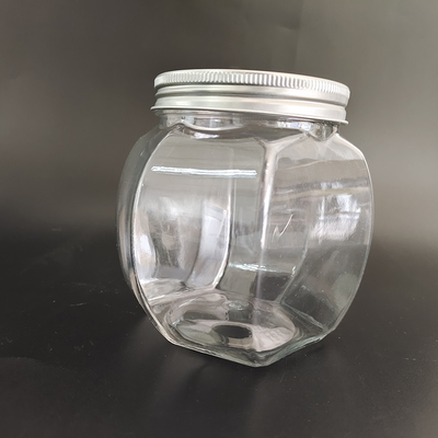 Marka pazarlaması için açık plastik ambalaj kavanozları