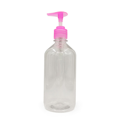 Lotion pompası dağıtıcısı ile yeniden doldurabilir geri dönüştürülebilir PET plastik şişe