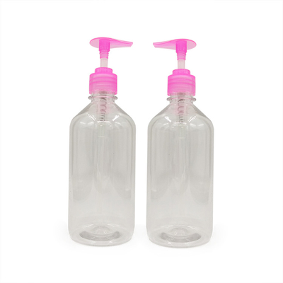 Lotion pompası dağıtıcısı ile yeniden doldurabilir geri dönüştürülebilir PET plastik şişe