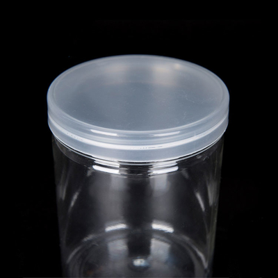 8 oz, ambalaj için şeffaf plastik kavanoz kapları