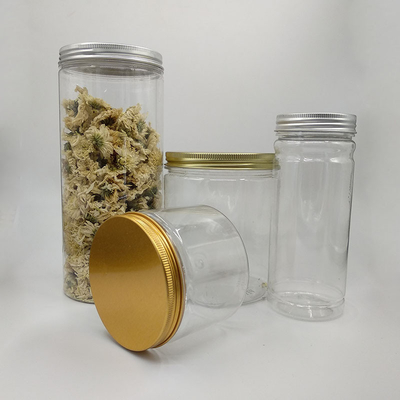 Sıvı depolama için özelleştirilebilir alüminyum folyo mühürleme plastik kavanozlar