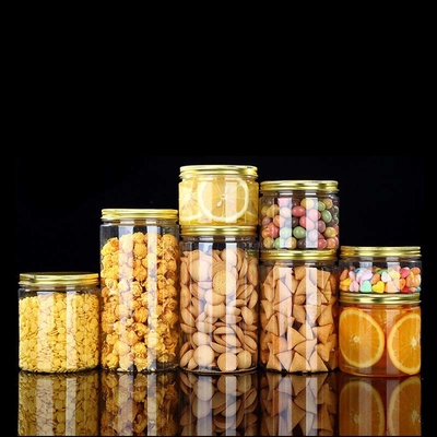 Özelleştirilebilir Şeffaf PET Plastik Kapaklı Kapaklar