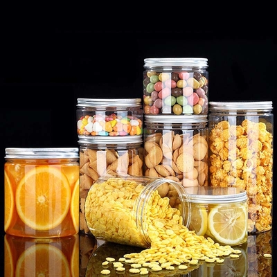 Özelleştirilebilir Şeffaf PET Plastik Kapaklı Kapaklar