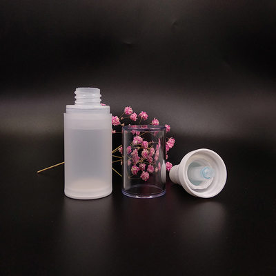25.7g viski kapağı şampuan pompası Pet şişe / Kozmetik losyon dağıtım için açık plastik pet şişe