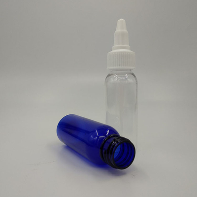50ml Özel Baskı ile Özel Açık vida üst plastik şişeler