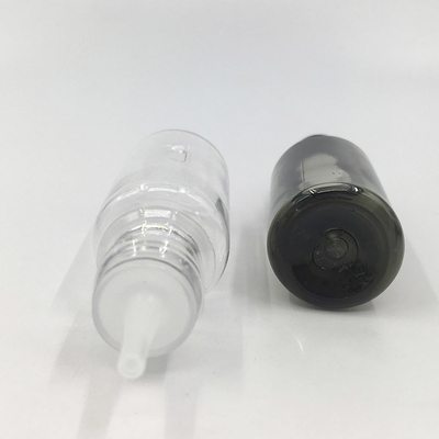 PET plastik şeffaf kozmetik sıvı damlatıcı şişe