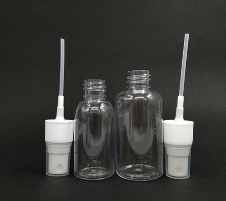 Klasik yuvarlak tasarımı olan 5 oz PET Plastik Spray Şişe