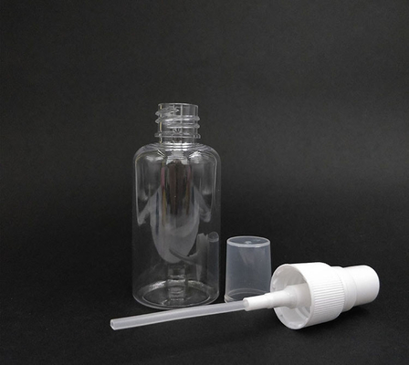Gündelik kullanım için kalıcı klasik yuvarlak PET plastik sprey şişesi