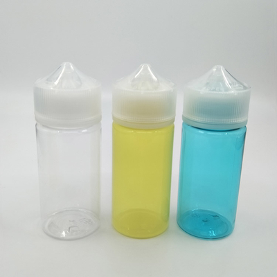 Özel Şekilli Şeffaf PET E Sıvı Şişeleri 30ml Kapasite