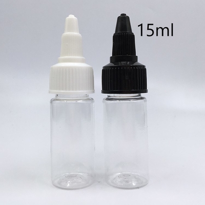 Özel 30ml-100ml Etiket Paneli ile Plastik vida üstü kavanozlar