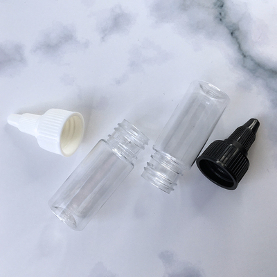 Sıvı depolama için özelleştirilebilir açık vida üstü plastik şişeler