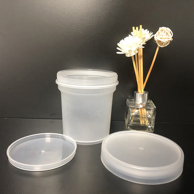 Sızıntı geçirmez kapağı olan özelleştirilebilir plastik orta boy süt çayı şişeleri