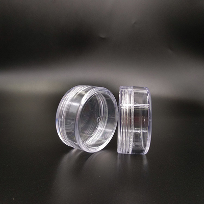 Kişiselleştirilmiş 30ml Yumuşak Plastik Kozmetik Kavanoz Özel Logo ile