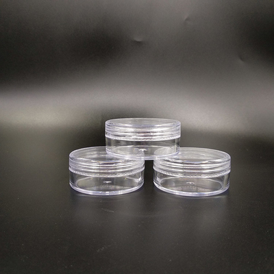 Kişiselleştirilmiş 30ml Yumuşak Plastik Kozmetik Kavanoz Özel Logo ile