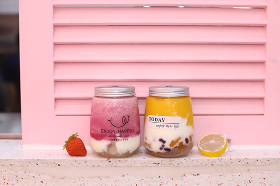 Sızdırmaz renkli plastik sap süt çay suyu şişeleri