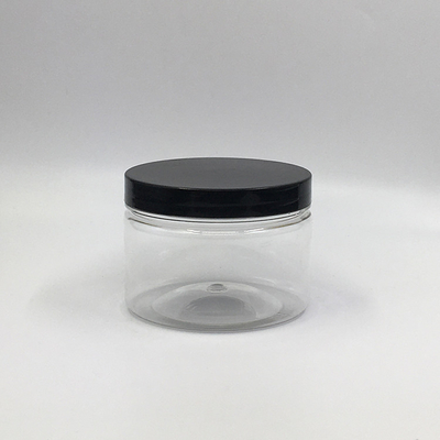 2-8 oz kapasite için alüminyum kapaklı özelleştirilebilir açık plastik kavanoz konteynerleri