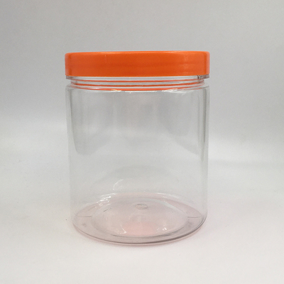 2 oz 8 oz BPA ücretsiz gıda kalitesi alüminyum folyo kapağı olan plastik depolama kapakları