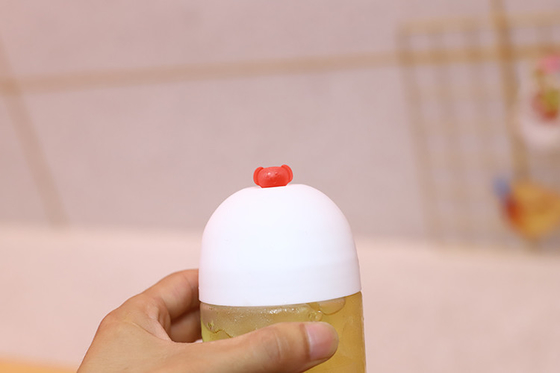Kapaklı sızdırmaz plastik süt çay şişeleri
