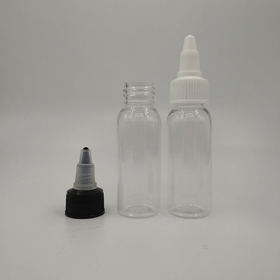 Özel Kaplama Türü Plastik vida üst şişeler Kapasite 15ml 30ml 50ml 70ml 80ml 100ml