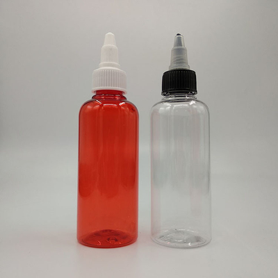 Özelleştirilebilir Etiket Paneli ile vida üstü plastik şişeler