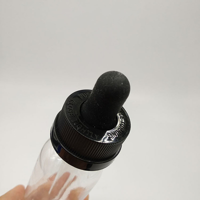 5ml 10ml 15ml 20ml 30ml 50ml 100ml Kapasiteli Saf Siyah Cam Sıvı Damla Şişesi