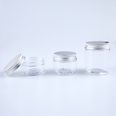 120ml Hava geçirmez plastik kozmetik konteyner kavanoz basınç duyarlı conta ile
