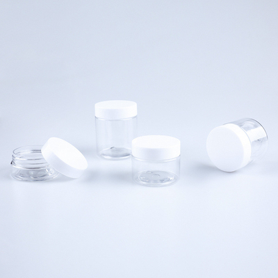 120ml Hava geçirmez plastik kozmetik konteyner kavanoz basınç duyarlı conta ile