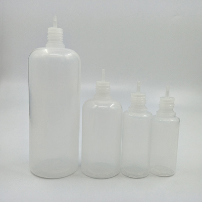 10ml-120ml Şeffaf Siyah Cam Damla Şişeleri Vuruş Kapalı