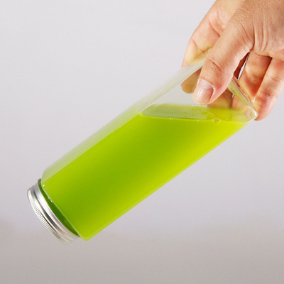 İçkiler için sızıntı geçirmez yalıtımlı özel plastik şişeler