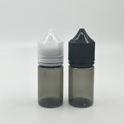 Çocuk geçirmez Yuvarlak Şekil 30ml E Sıvı Şişe