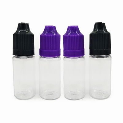 Yuvarlak tasarım ve logo için 15 ml kapasiteli özel E sıvı şişesi