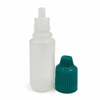 Çocuk geçirmez boyun tipi E sıvı şişesi özel logo ve sızıntı geçirmez tasarımı ile 10ml 15ml 30ml 60ml 80ml 100ml Kapasite